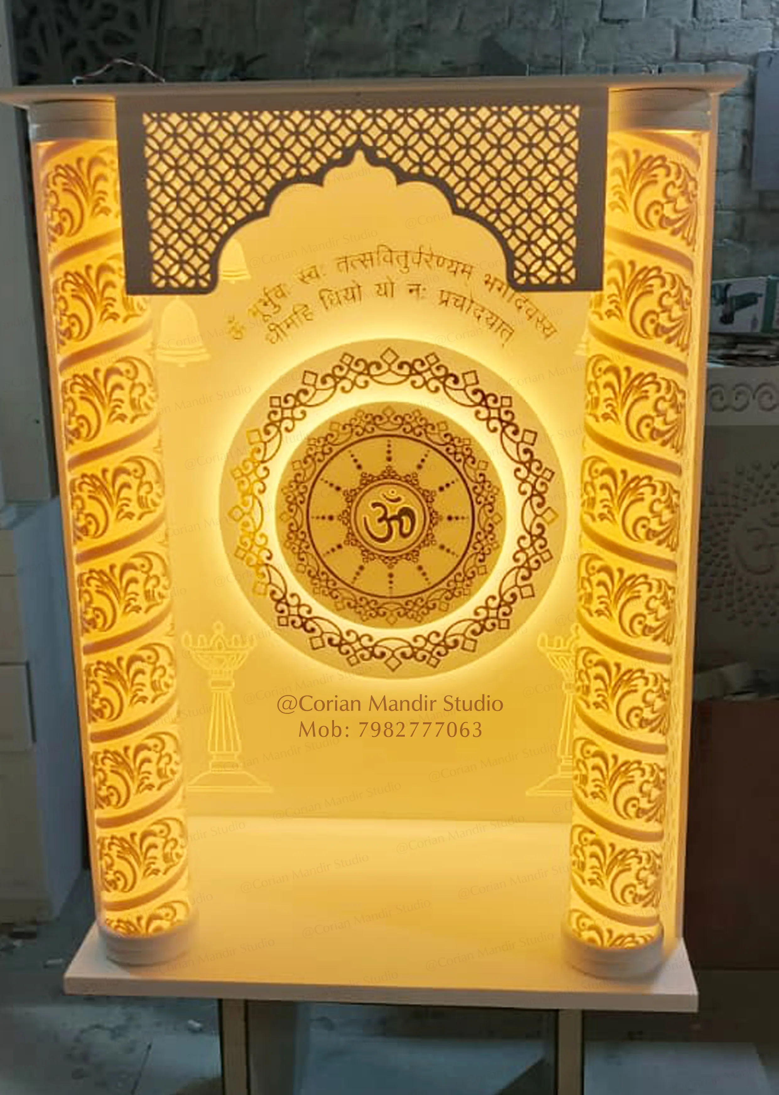 Corian Mandir Project 1